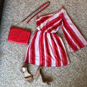 Gianni Bini One Shoulder Mini Dress